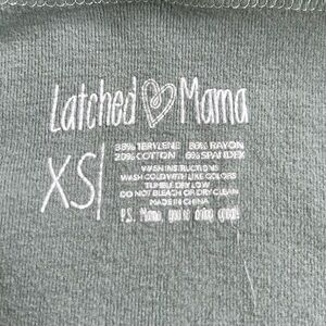 Latched Mama nursing cardigan/wrap/cover up.  Size XS.  Sea green color.